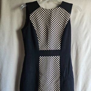 Studio Tahari-Levine Dress Size 2 Black and Beige